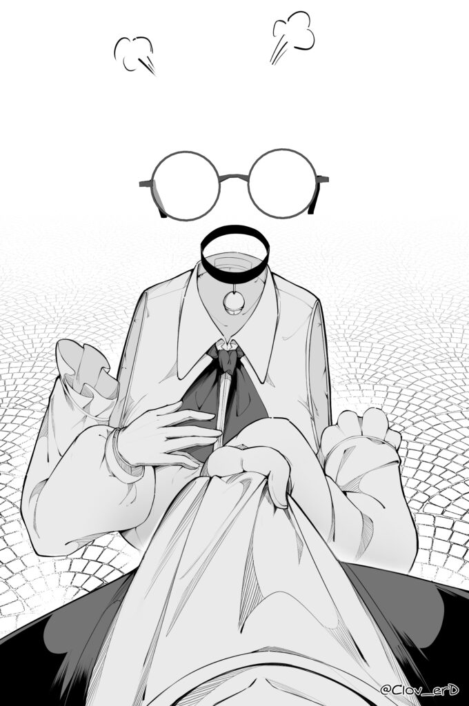 A Transparent Girl with Visible Thirst