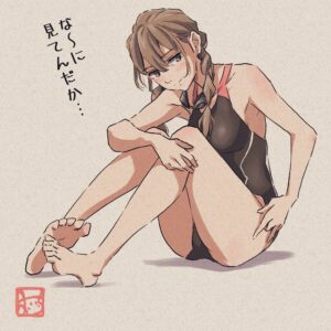 Suieibu no Kininaru Senpai no Onnanoko